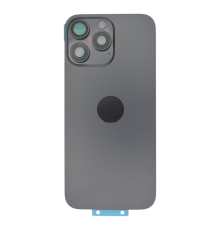 Задня кришка iPhone 16 Pro Max зі склом камери black (Original China) PLS-00-00132953