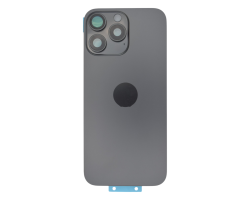 Задня кришка iPhone 16 Pro Max зі склом камери black (Original China) PLS-00-00132953