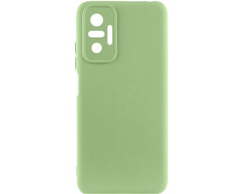 Чохол Silicone Cover Full Camera Xiaomi Redmi Note 10 Pro pistachio PLS-00-00118614