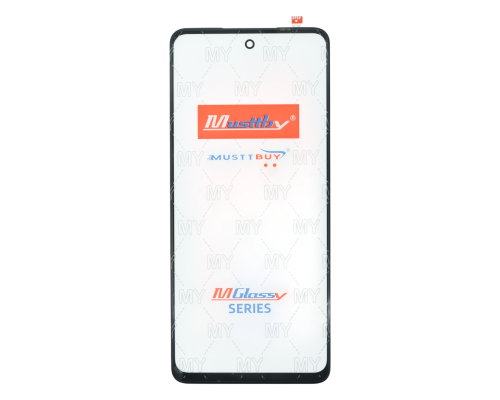 Скло дисплея Motorola XT2423 Moto G24 з OCA плівкою black (Musttby) PLS-00-00135380