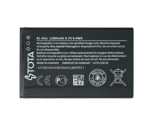 Акумулятор Nokia BL-4UL (TOTA) PLS-00-00096770