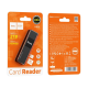 Перехідник Hoco HB20 USB 2.0 to SD TF black PLS-00-00147822