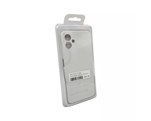 Чохол Silicone Cover Full Camera Samsung A065 Galaxy A06 white PLS-00-00153926