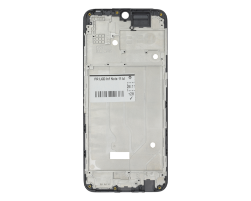Рамка дисплея Infinix Note 11 black PLS-00-00145203