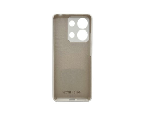 Чохол Silicone Cover Full Camera Xiaomi Redmi Note 13 4G white PLS-00-00153936
