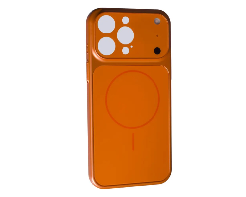 Чохол 17 Style with Magnetic для iPhone 16 Pro Max orange PLS-00-00162299