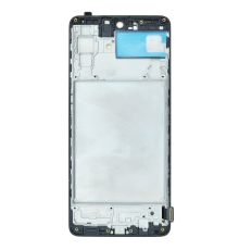 Дисплей Samsung M515 Galaxy M51 (2020) з сенсором та рамкою black (OLED) (Big size) PLS-00-00116078