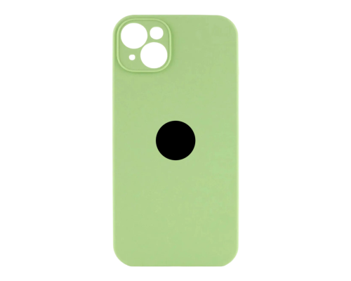 Чохол Silicone Case Full Camera Protective для iPhone 13 mint PLS-00-00155414