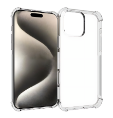 Чохол WXD Silicone 0.8 mm HQ iPhone 16 Pro transparent PLS-00-00131159