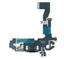 Шлейф iPhone 12 з роз'ємом зарядки black (Original China) PLS-00-00107249