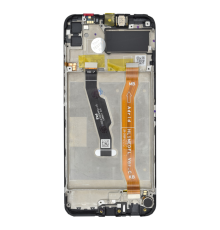 Дисплей Huawei Y6P 2020 з сенсором та рамкою black (Original - без АКБ) PLS-00-00145226