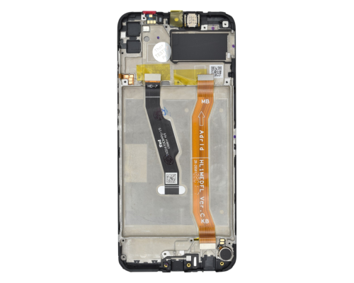 Дисплей Huawei Y6P 2020 з сенсором та рамкою black (Original - без АКБ) PLS-00-00145226