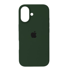 Чохол Silicone Case Full Protective iPhone 17 dark green (УЦІНКА) PLS-00-00147679