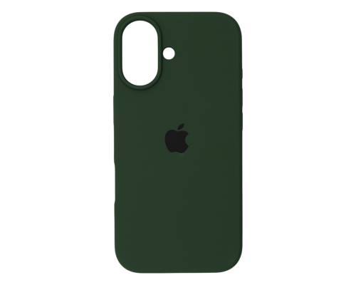 Чохол Silicone Case Full Protective iPhone 17 dark green (УЦІНКА) PLS-00-00147679
