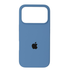 Чохол Silicone Case Full Protective iPhone 17 Pro Max cornflower (УЦІНКА) PLS-00-00147711