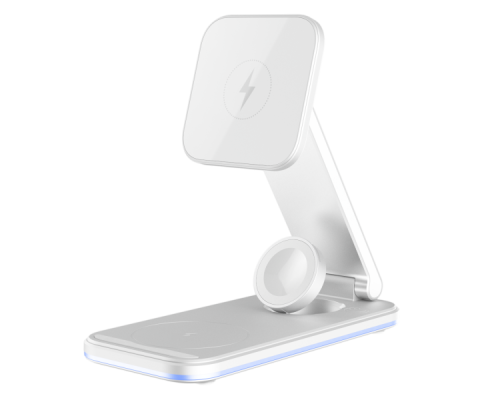 Бездротовий зарядний пристрій Proove Energy Fold 3в1 15W white PLS-00-00112593