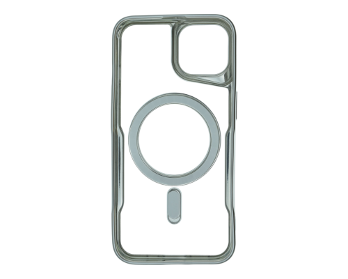 Чохол Acrilyc case with Magsafe iPhone 13 Pro silver PLS-00-00134677
