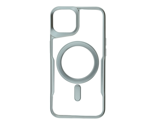 Чохол Acrilyc case with Magsafe iPhone 13 Pro silver PLS-00-00134677