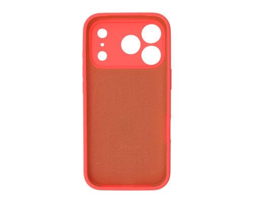 Чохол Silicone Case Full Camera Protective iPhone 17 Pro peach PLS-00-00156009