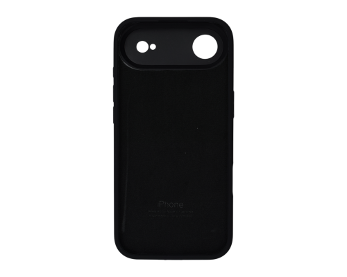 Чохол Silicone Case Full Camera Protective iPhone 17 Air black PLS-00-00156019