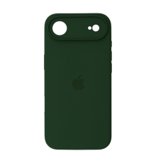 Чохол Silicone Case Full Camera Protective iPhone 17 Air dark green PLS-00-00155236