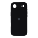 Чохол Silicone Case Full Camera Protective iPhone 17 Air black PLS-00-00156019