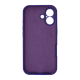 Чохол Silicone Case Full Camera Protective iPhone 17 dark purple PLS-00-00150703