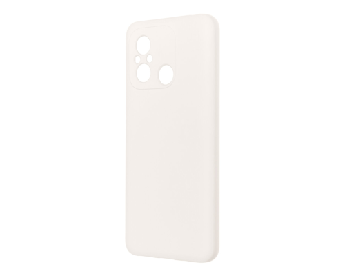 Чохол Silicone Cover Full Camera Xiaomi Redmi 12 white PLS-00-00119000