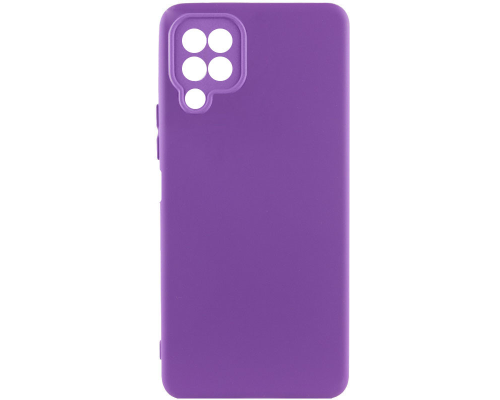 Чохол Silicone Cover Full Camera Samsung M336 Galaxy M33 purple PLS-00-00118333