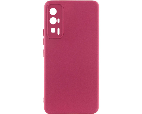 Чохол Silicone Cover Full Camera Xiaomi Poco F5 Pro marsala PLS-00-00118535