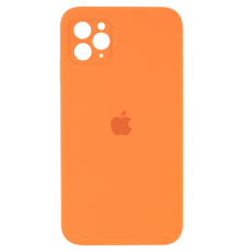 Чохол Silicone Case Квадратні Борти Full Camera iPhone 11 Pro papaya PLS-00-00104012