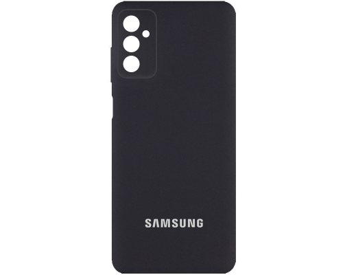 Чохол Silicone Cover Full Camera Samsung A047 Galaxy A04s black PLS-00-00102344