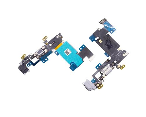 Шлейф iPhone 6S Plus з роз'ємом зарядки gray (Original China) PLS-00-00021020
