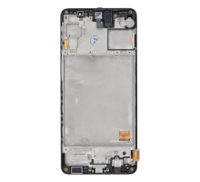 Дисплей Samsung M317 Galaxy M31s (2020) з сенсором та рамкою black (Original Assembled) PLS-00-00150621
