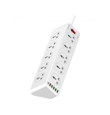 Мережевий фільтр LDNIO SC10610 18W 10A 2м white PLS-00-00102320