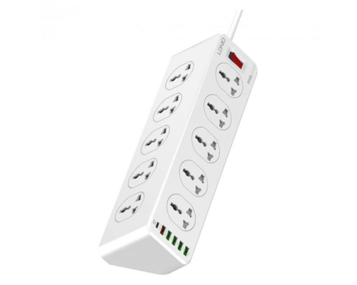 Мережевий фільтр LDNIO SC10610 18W 10A 2м white PLS-00-00102320