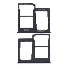 Тримач SIM-карти та карти пам'яті Samsung A405F Galaxy A40 black PLS-00-00046833