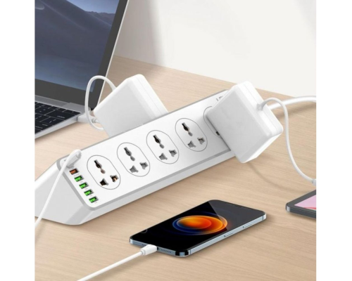 Мережевий фільтр LDNIO SC10610 18W 10A 2м white PLS-00-00102320