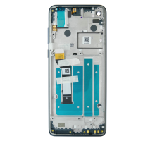 Дисплей Motorola XT2013 Moto One Action з сенсором та рамкою blue (Original) PLS-00-00102414