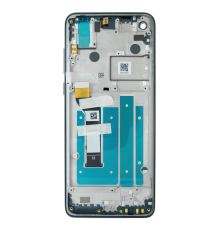 Дисплей Motorola XT2013 Moto One Action з сенсором та рамкою blue (Original) PLS-00-00102414