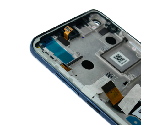 Дисплей Motorola XT2013 Moto One Action з сенсором та рамкою blue (Original) PLS-00-00102414