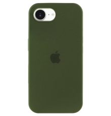 Чохол Silicone Case Full Protective iPhone 16e dark olive PLS-00-00142237