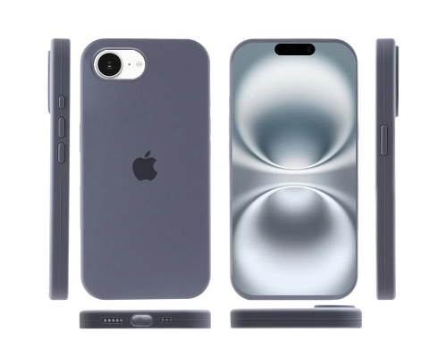 Чохол Silicone Case Full Protective iPhone 16e lavender gray PLS-00-00142225