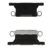 Роз'єм зарядки iPhone X black (Lightning) PLS-00-00105218