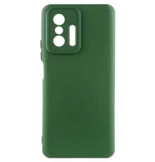 Чохол Silicone Cover Full Camera Xiaomi 11T dark green PLS-00-00118520