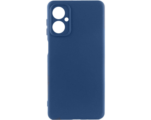 Чохол Silicone Cover Full Camera Motorola Moto G14 navy blue PLS-00-00118112