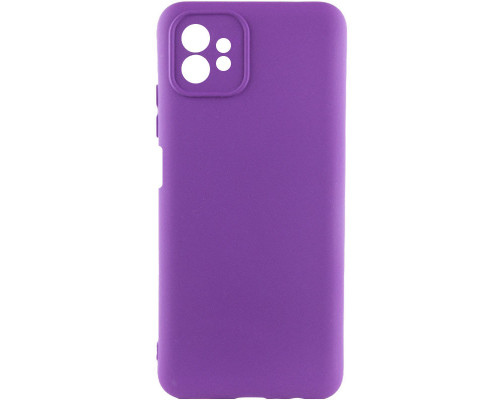 Чохол Silicone Cover Full Camera Motorola Moto G32 purple PLS-00-00118129
