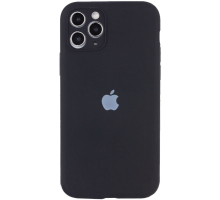 Чохол Silicone Case Full Camera Protective iPhone 12 black PLS-00-00100401