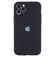 Чохол Silicone Case Full Camera Protective iPhone 12 black PLS-00-00100401