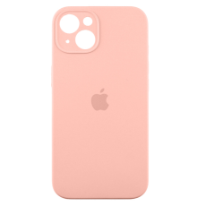 Чохол Silicone Case Full Camera Protective iPhone 15 grapefruit PLS-00-00111523